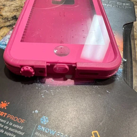 IPhone 6 Lifeproof Fre Pink Waterproof Hardshell Protective Case NEW Genuine - Picture 3 of 4